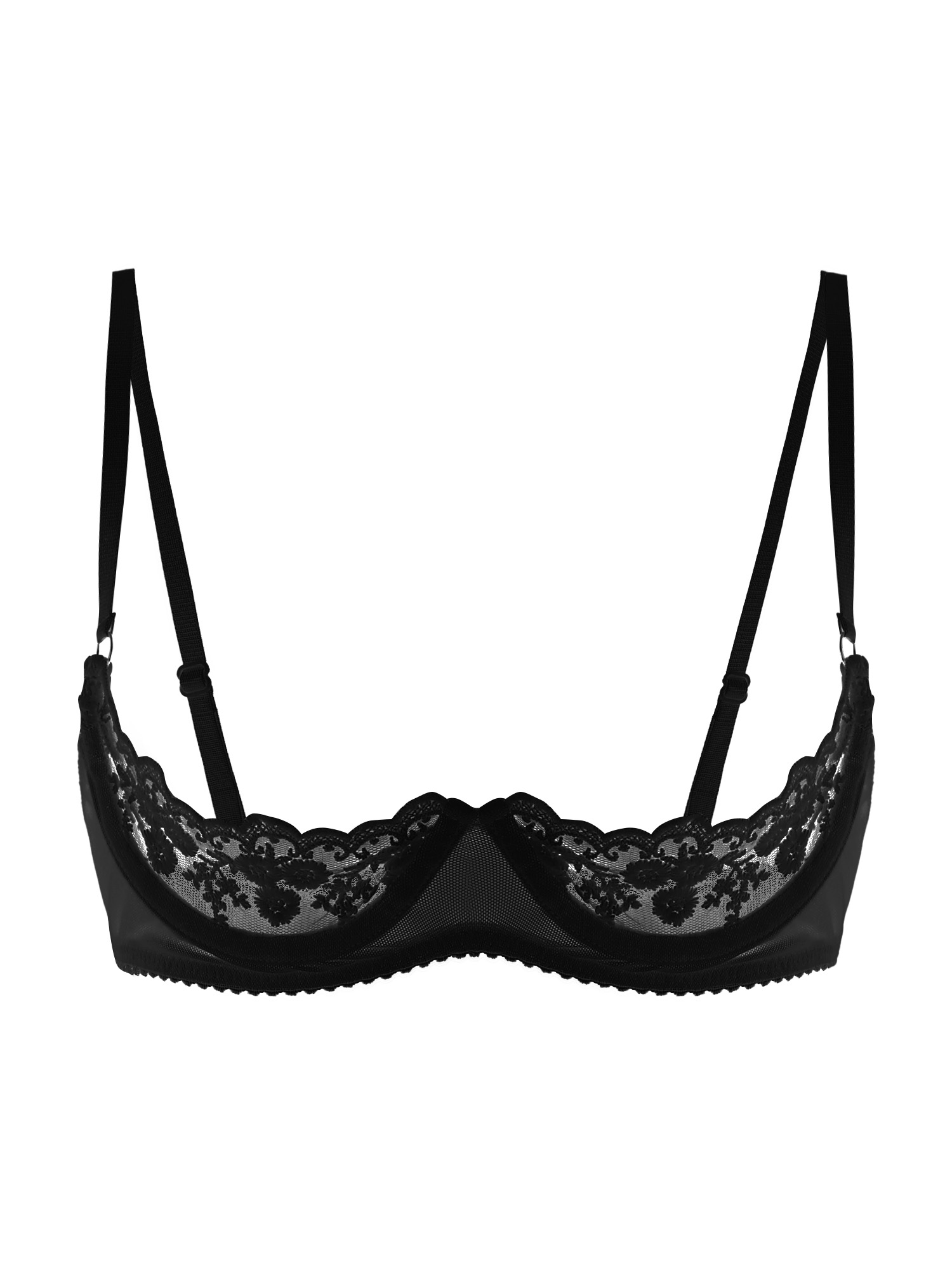 Lingerie - Soutien-gorge sexy à bonnets ouverts pour