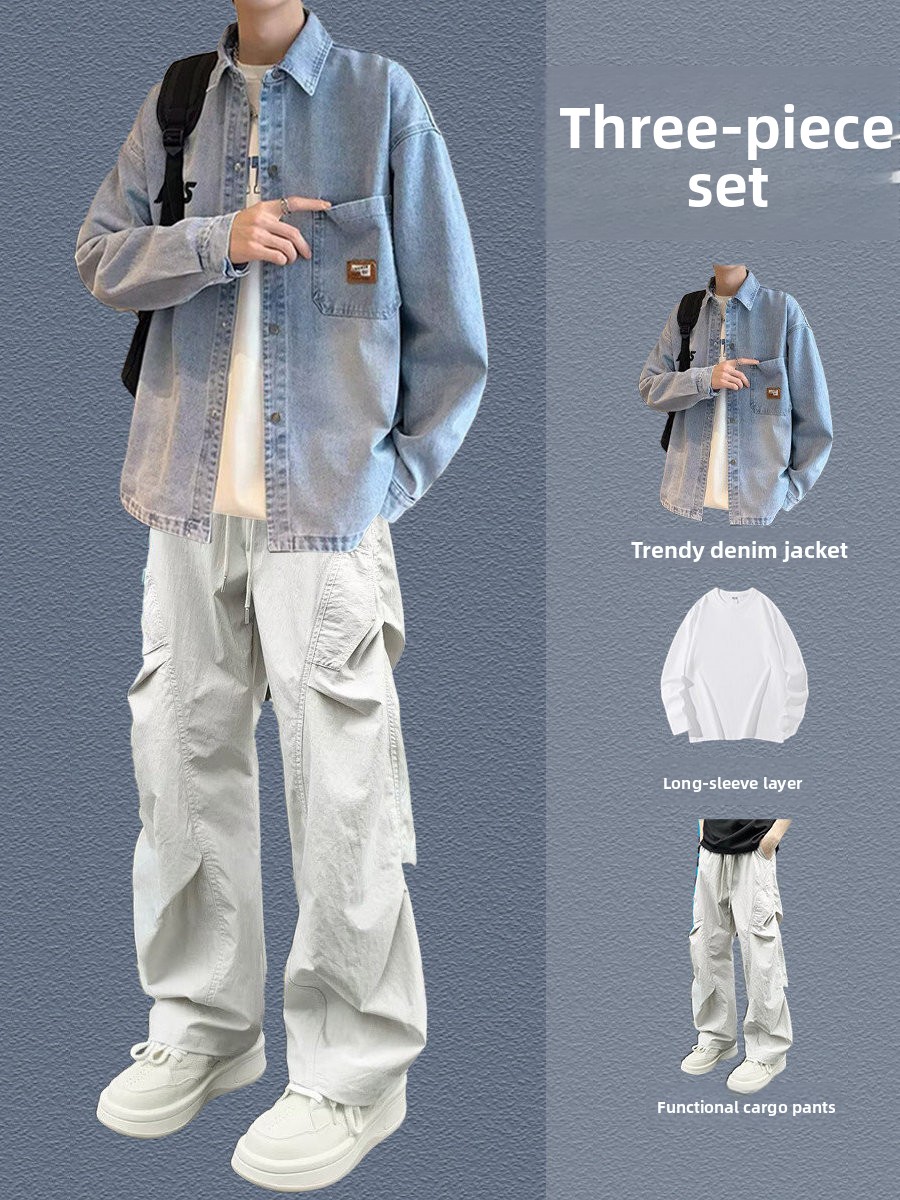 Jeans - Nouvelle Collection Printemps-Automne : Ensemble Décontracté