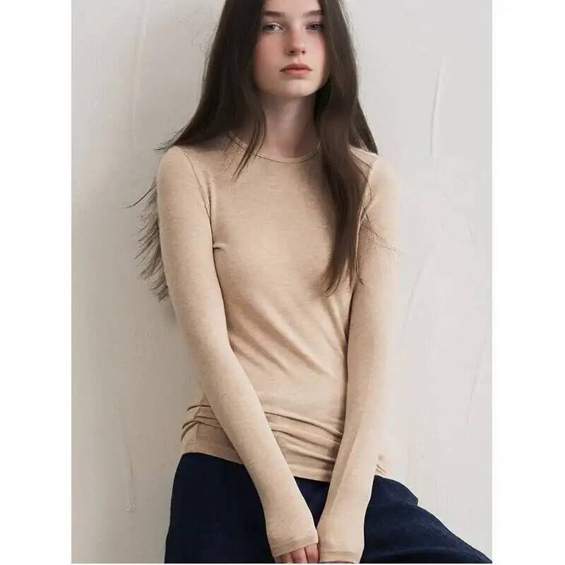 Blouses - Haut à manches longues en mélange