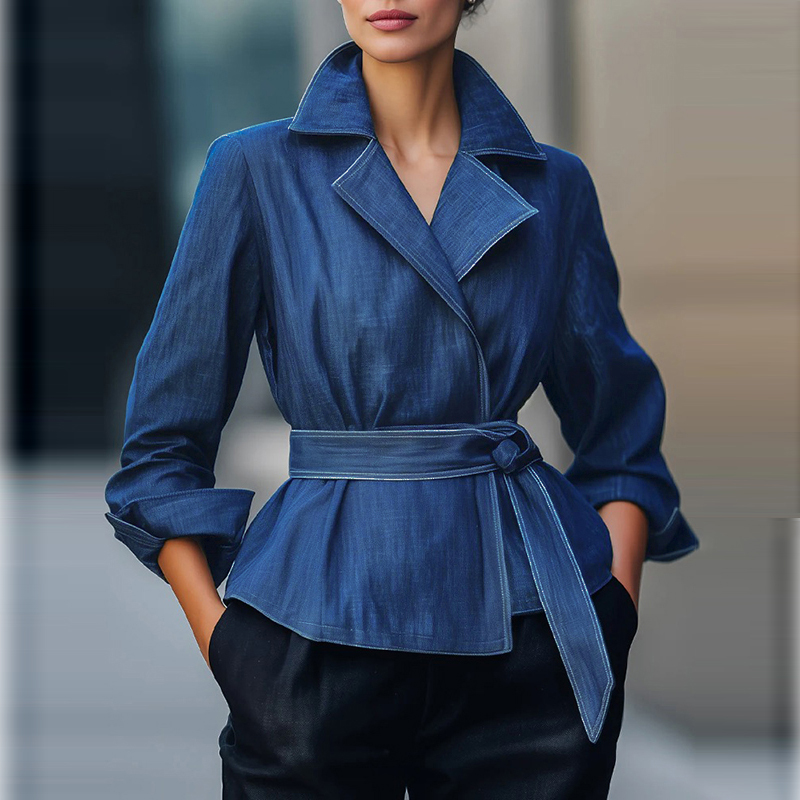 Jeans - Veste en jean tendance automne-printemps 2026