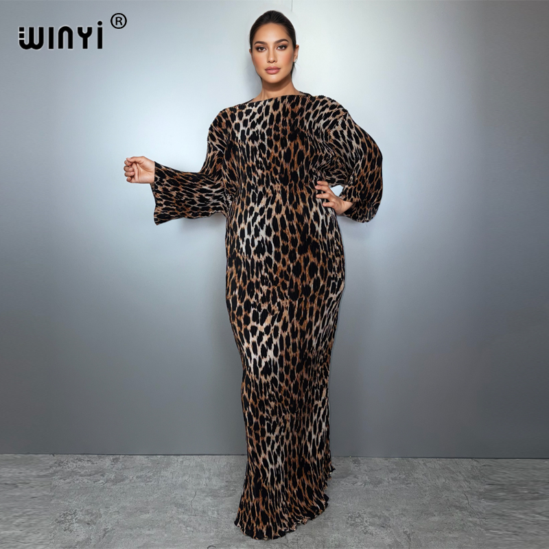 WINYI été plissé élastique rob - Boho Summer Beach Maxi Dress avis et prix