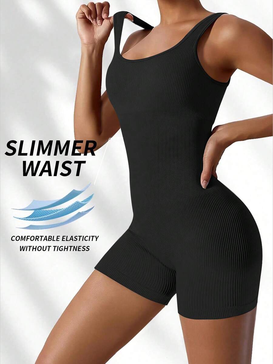 Combinaison côtelée sans coutu - Seamless Ribbed Workout Tank Top avis et prix