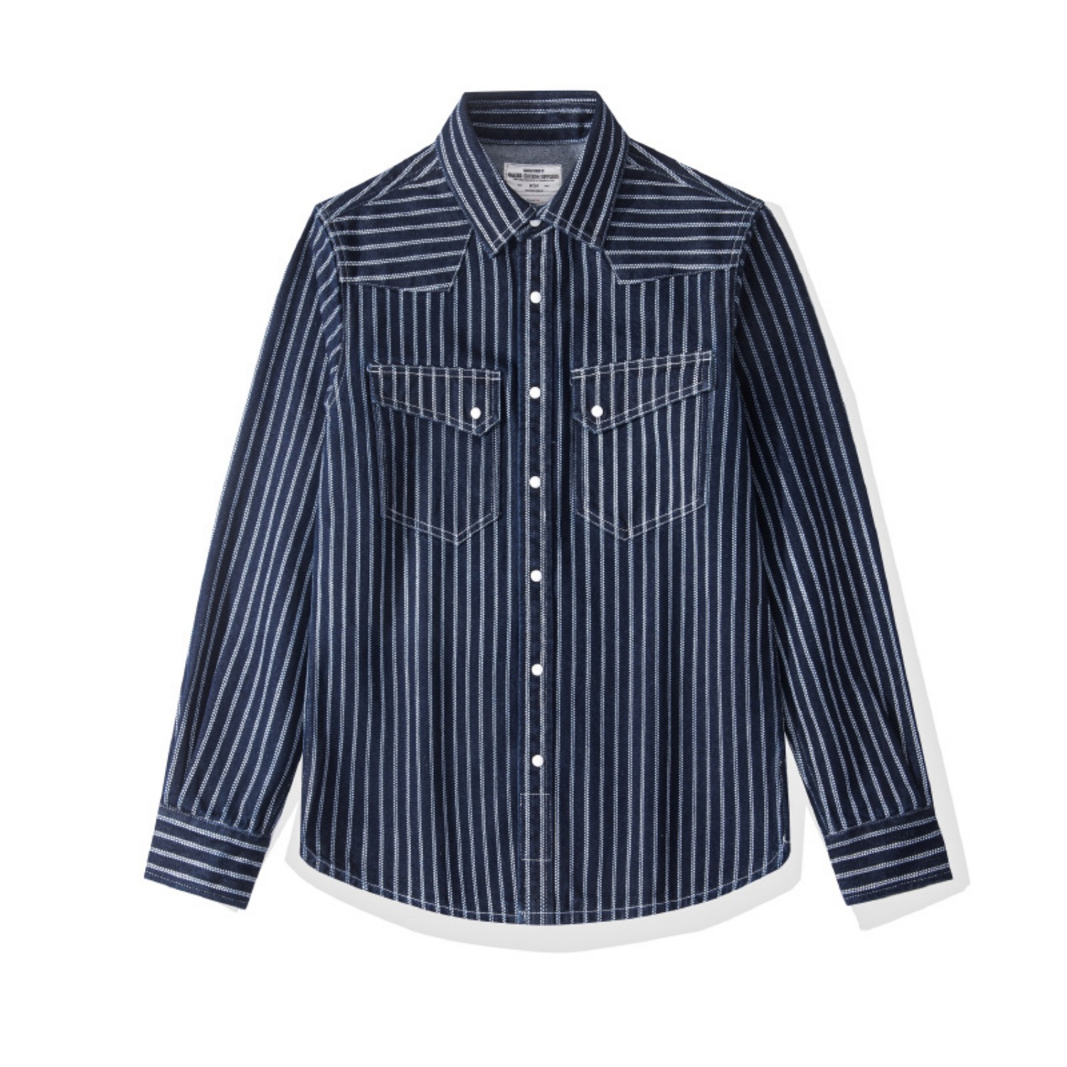 Chemise en jean épaisse à manc - Jeans avis et prix