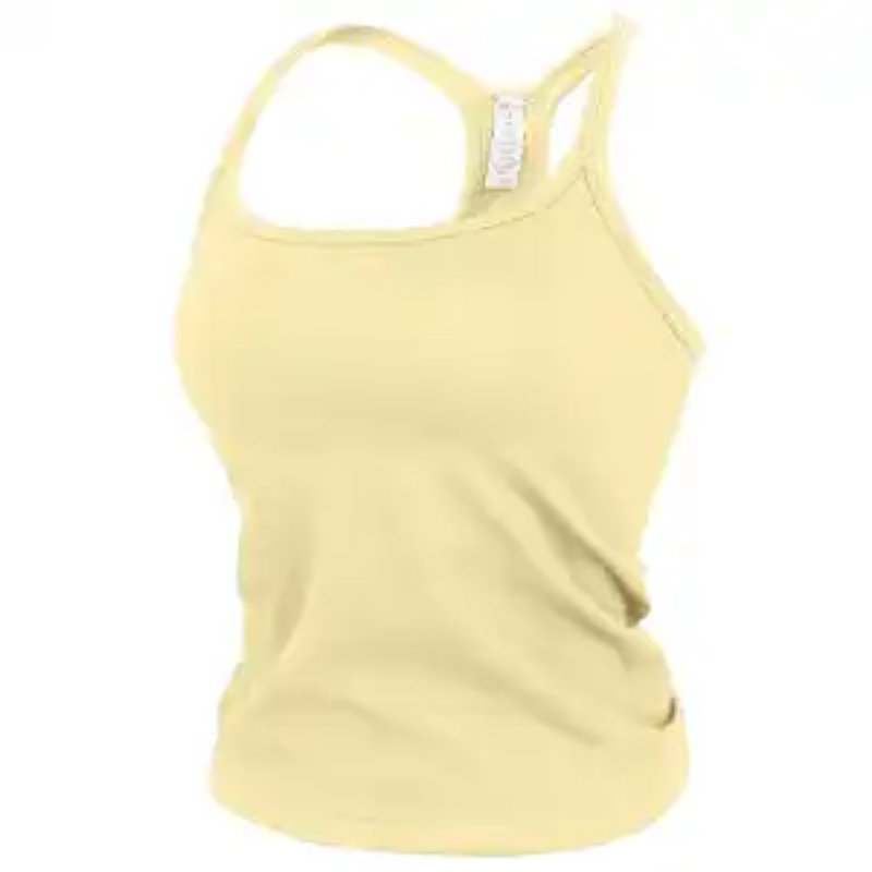 Débardeur côtelé sans couture  - Seamless Ribbed Workout Tank Top avis et prix