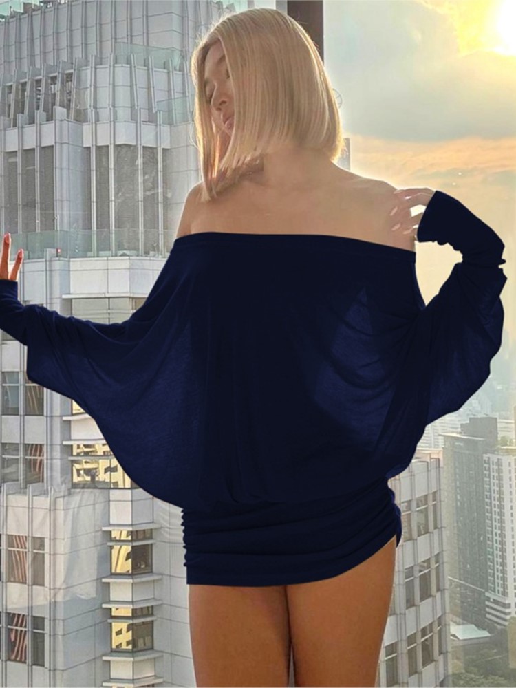 Mini Robe transparente à épaul - Sexy Mesh Sheer Bodycon Dress avis et prix