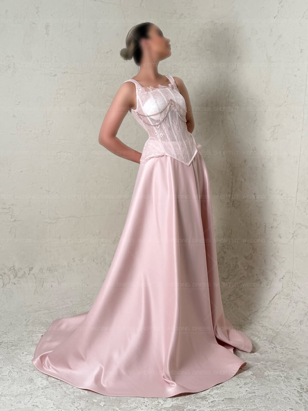 Robes de soirée élégantes TLIT - Elegant Satin Evening Gown Split avis et prix