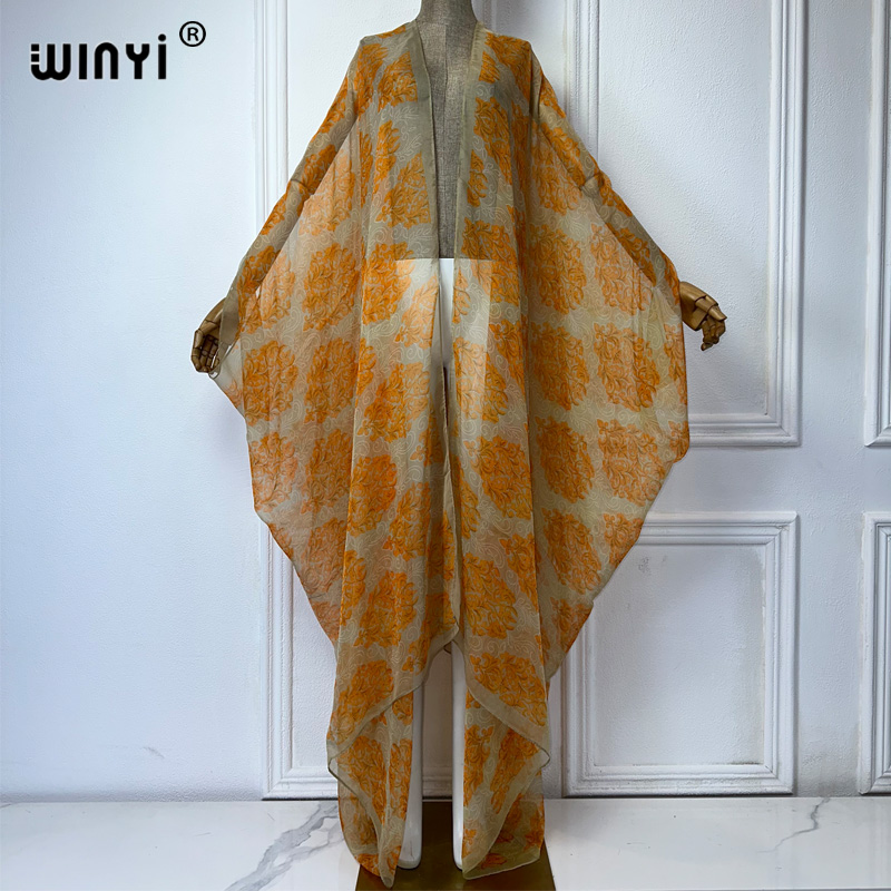 WINYI-Robe de plage maxi kimon - Boho Summer Beach Maxi Dress avis et prix