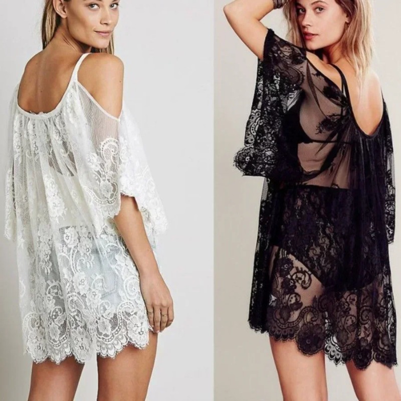 Robe de plage sexy en dentelle - Boho Summer Beach Maxi Dress avis et prix