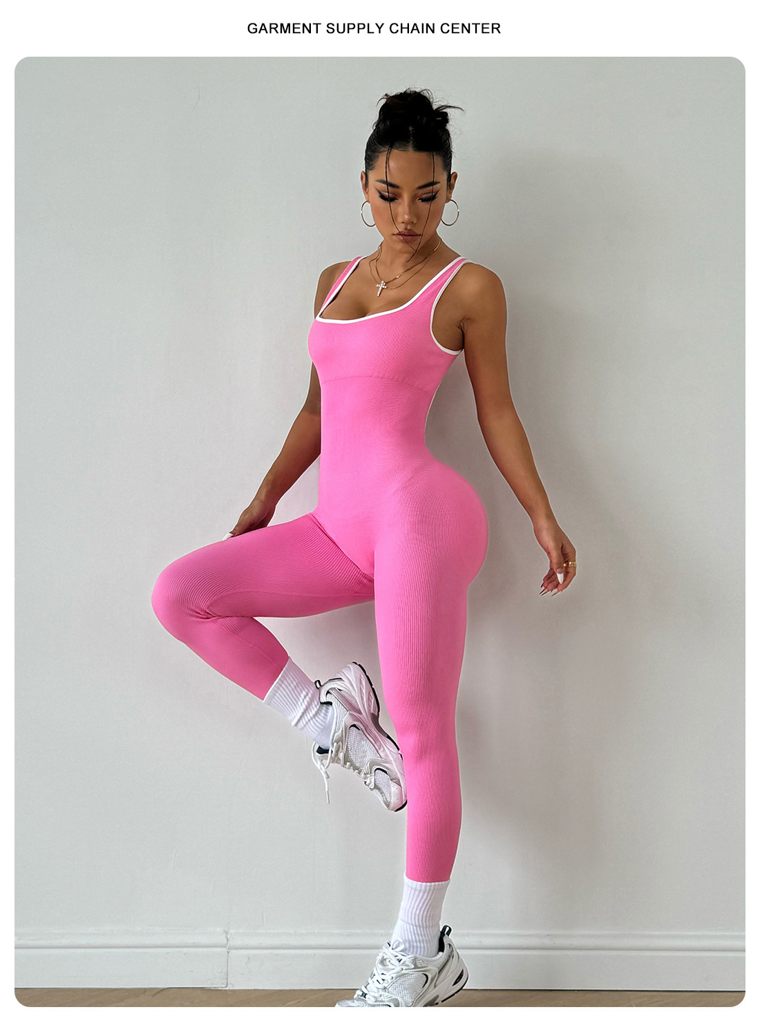 Combinaison pour femmes, combi - Seamless Ribbed Workout Tank Top avis et prix