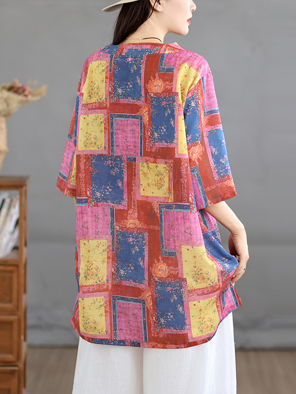 Robe chemise artistique mi-lon - Casual Loose Linen Shirt Dress avis et prix