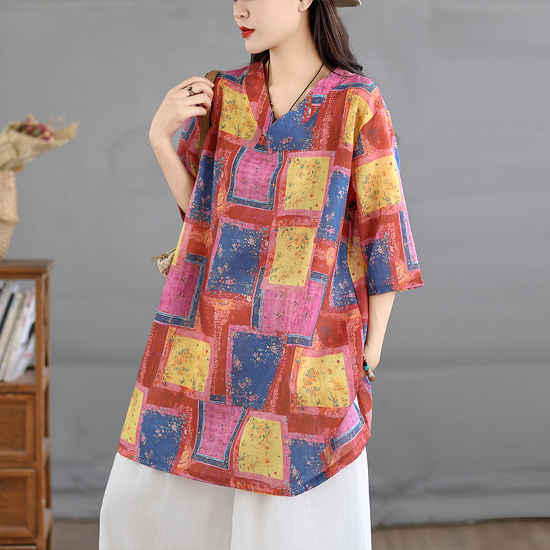 Robe chemise décontractée en c - Casual Loose Linen Shirt Dress avis et prix