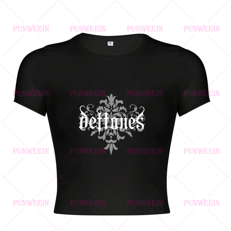 Esthétique Streetwear Gothique - Y2K Graphic Baby Tee Crop avis et prix