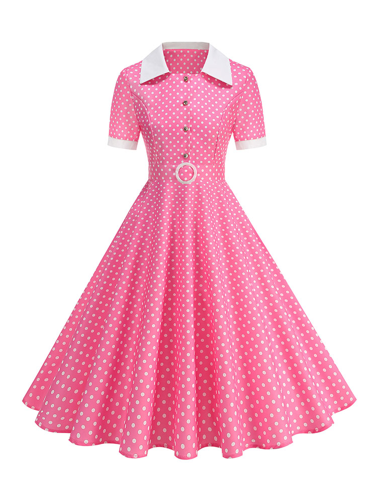 Robe d'été vintage pour femme  - French Vintage Floral Midi Dress avis et prix