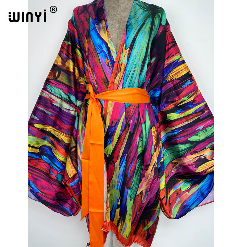 WINYI-Longue tunique de plage  - Boho Summer Beach Maxi Dress avis et prix