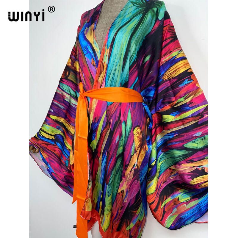 WINYI-Longue tunique de plage  - Boho Summer Beach Maxi Dress avis et prix
