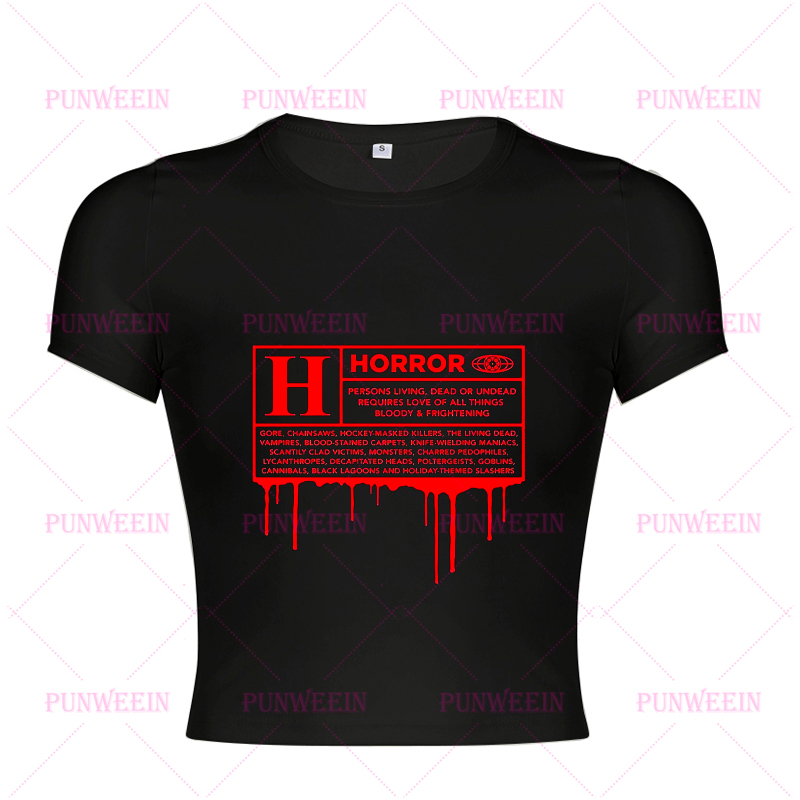 Haut Camisole Punk Grunge à Mo - Y2K Graphic Baby Tee Crop avis et prix