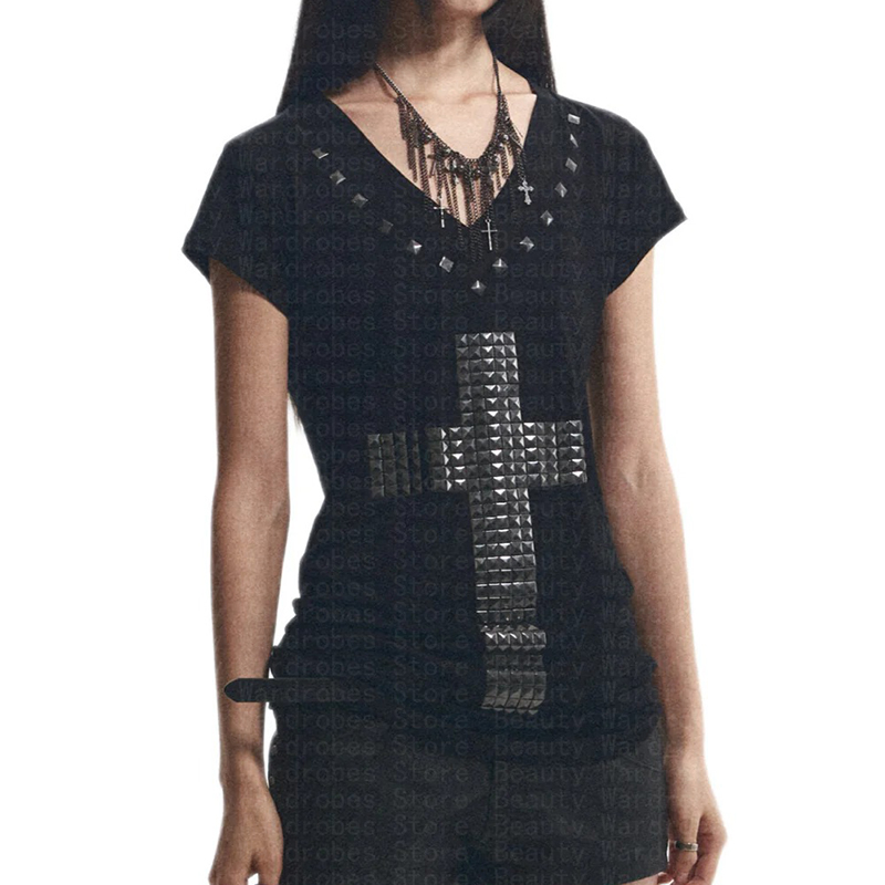 Rock Goth Unique haut Y2k haut - Y2K Graphic Baby Tee Crop avis et prix