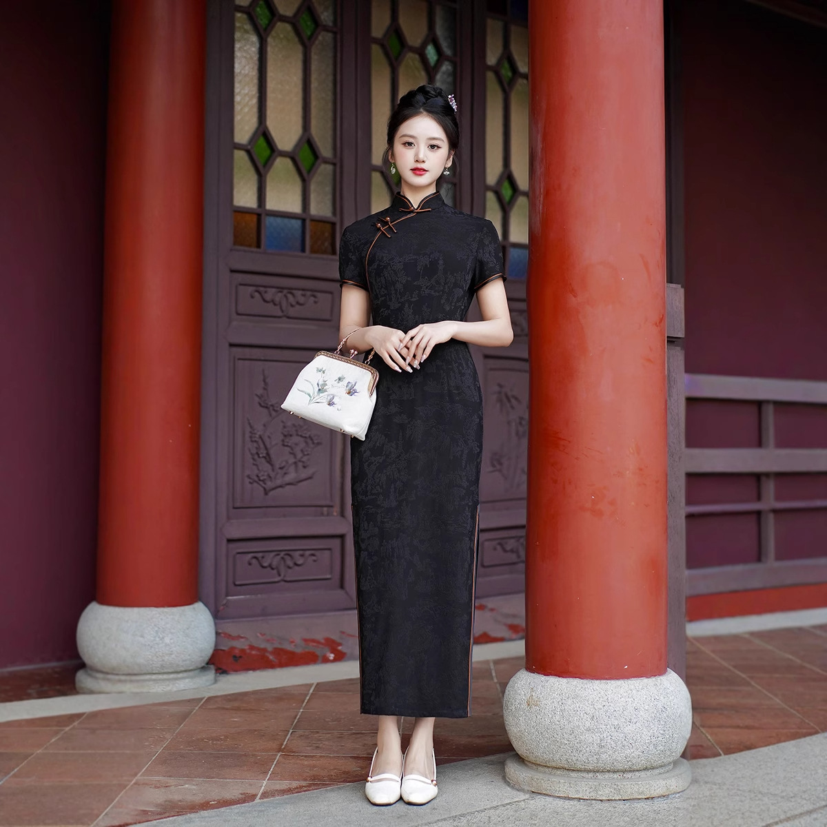 Nouvelle Robe Longue Cheongsam - Dresses avis et prix